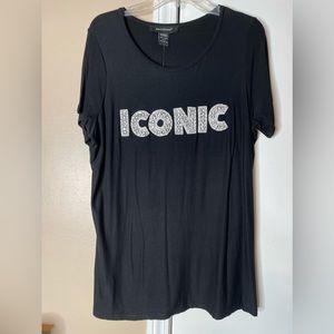 NWT rayon tee shirt size 14/16